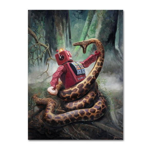 Eric Joyner 'All Wrapped Up' Canvas Art