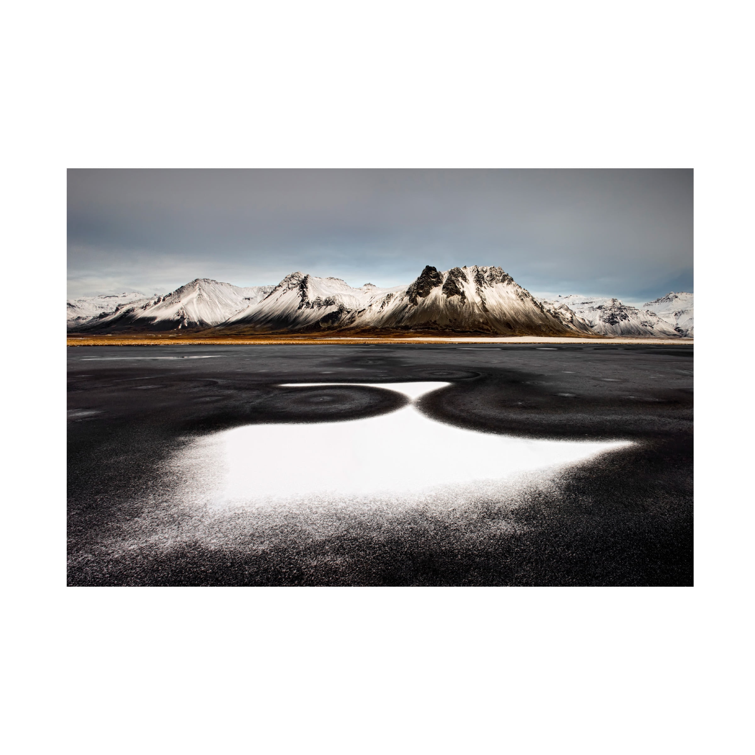 Liloni Luca 'Iceland First Snow' Canvas Art