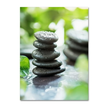 Johanna 'Zen Pebbles' Canvas Art