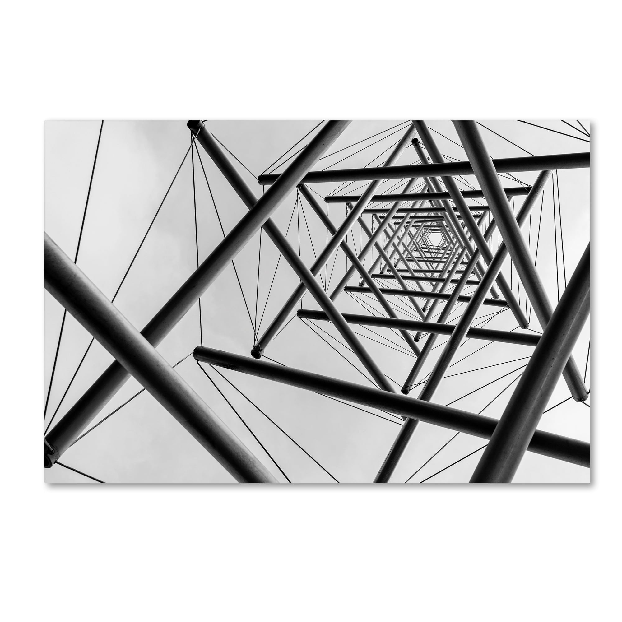 Carla Vermeend 'Lines' Canvas Art