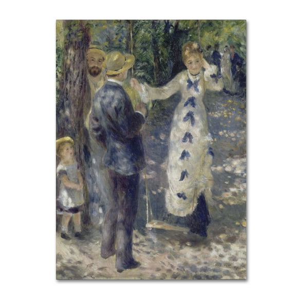 Renoir 'The Swing' Canvas Art