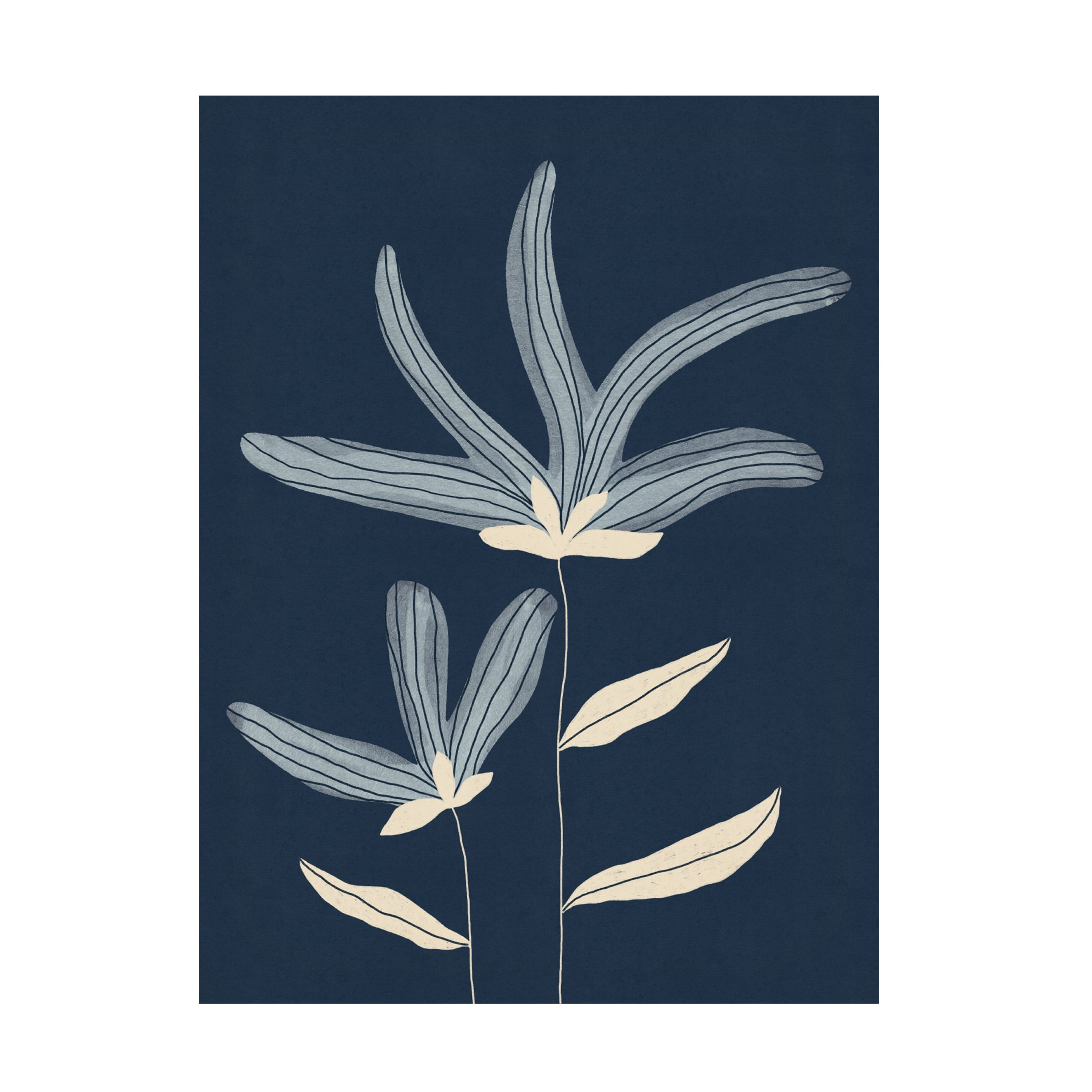 Alisa Galitsyna 'Two Flowers' Canvas Art