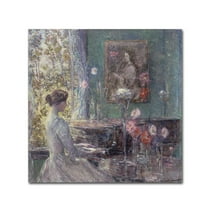 Childe Hassam 'Improvisation' Canvas Art