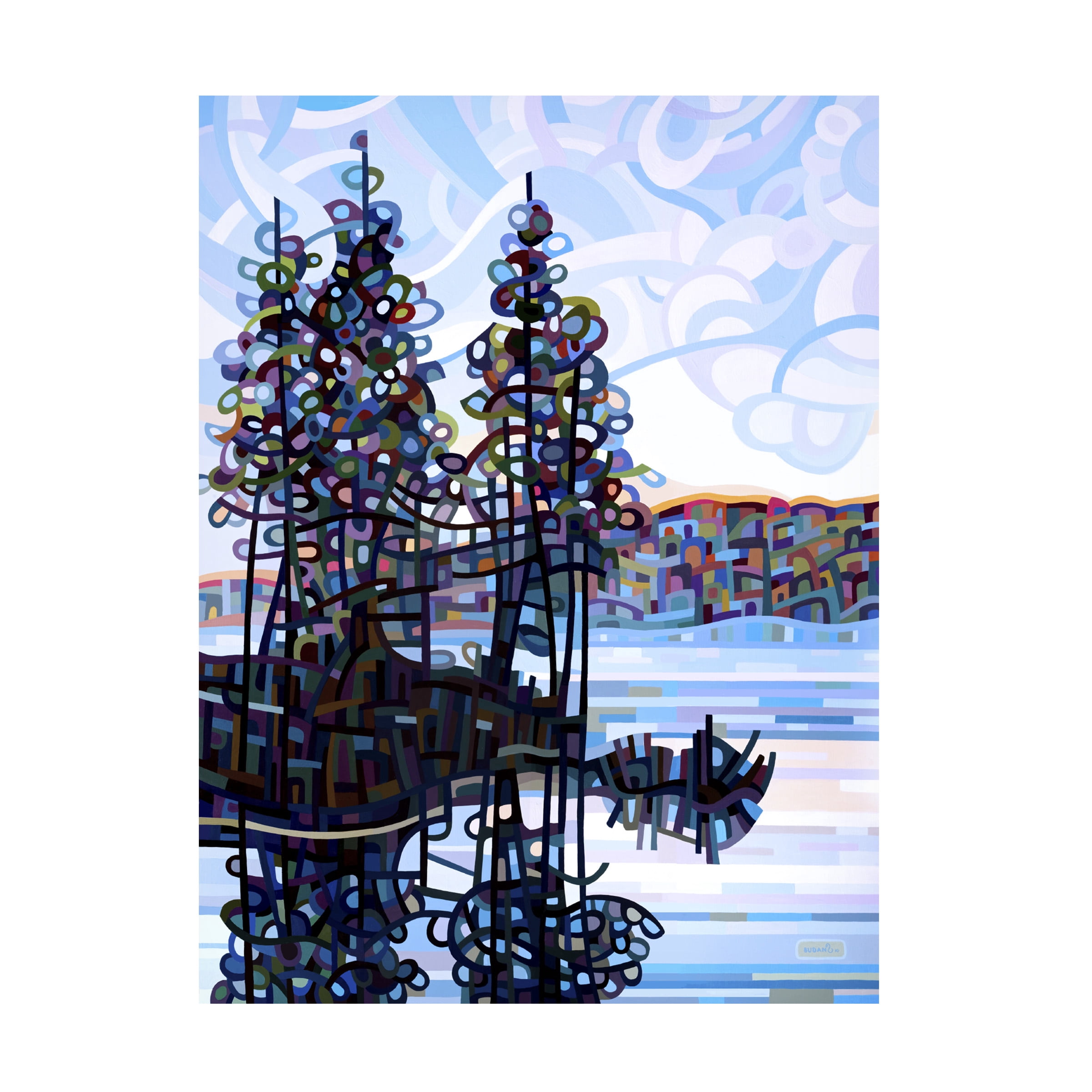 Mandy Budan 'Haliburton Morning' Canvas Art