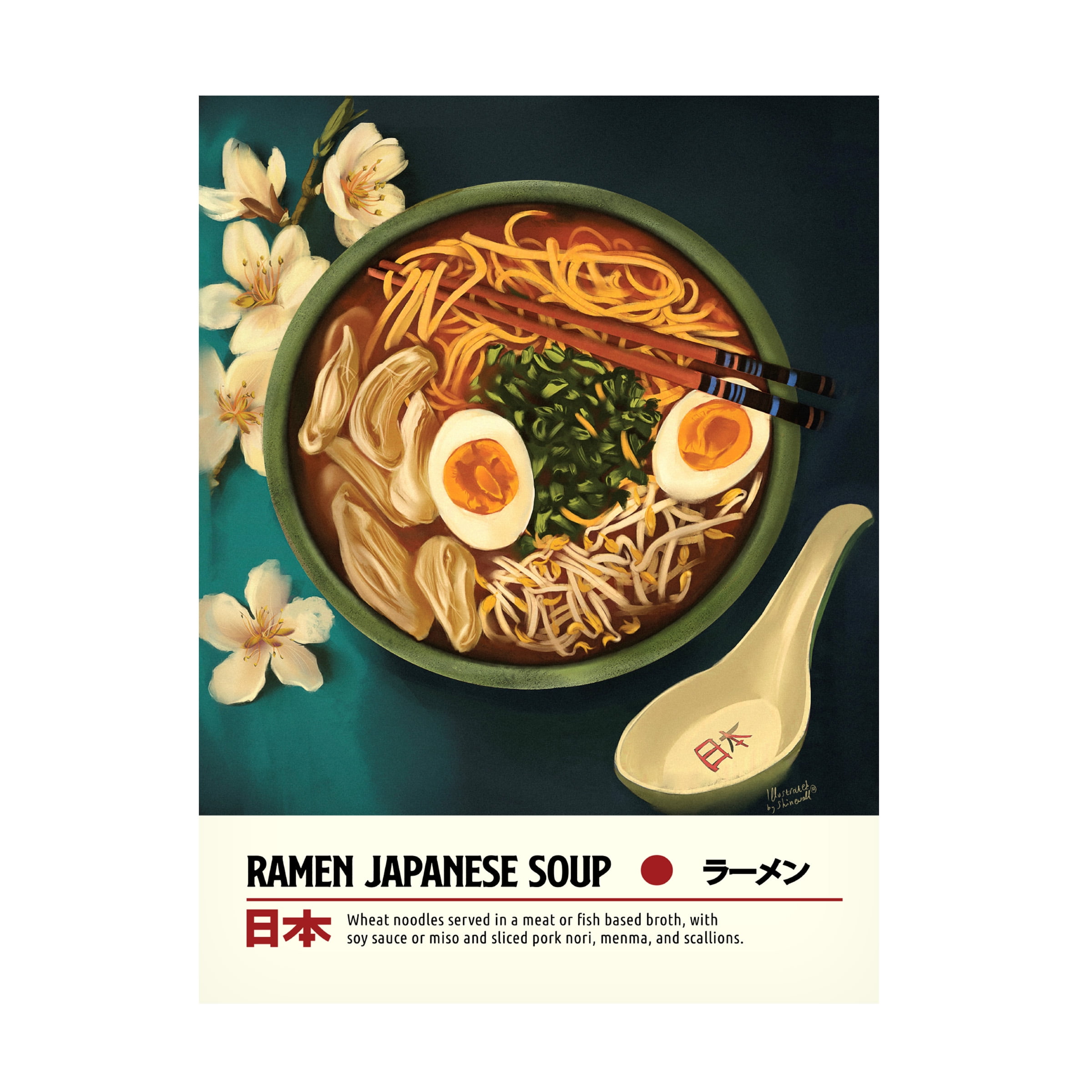 Dionisis Gemos 'Ramen' Canvas Art