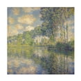 thumbnail image 1 of Trademark Fine Art Monet Poplars On The Epte Canvas Wall Art - 14x14, 1 of 4