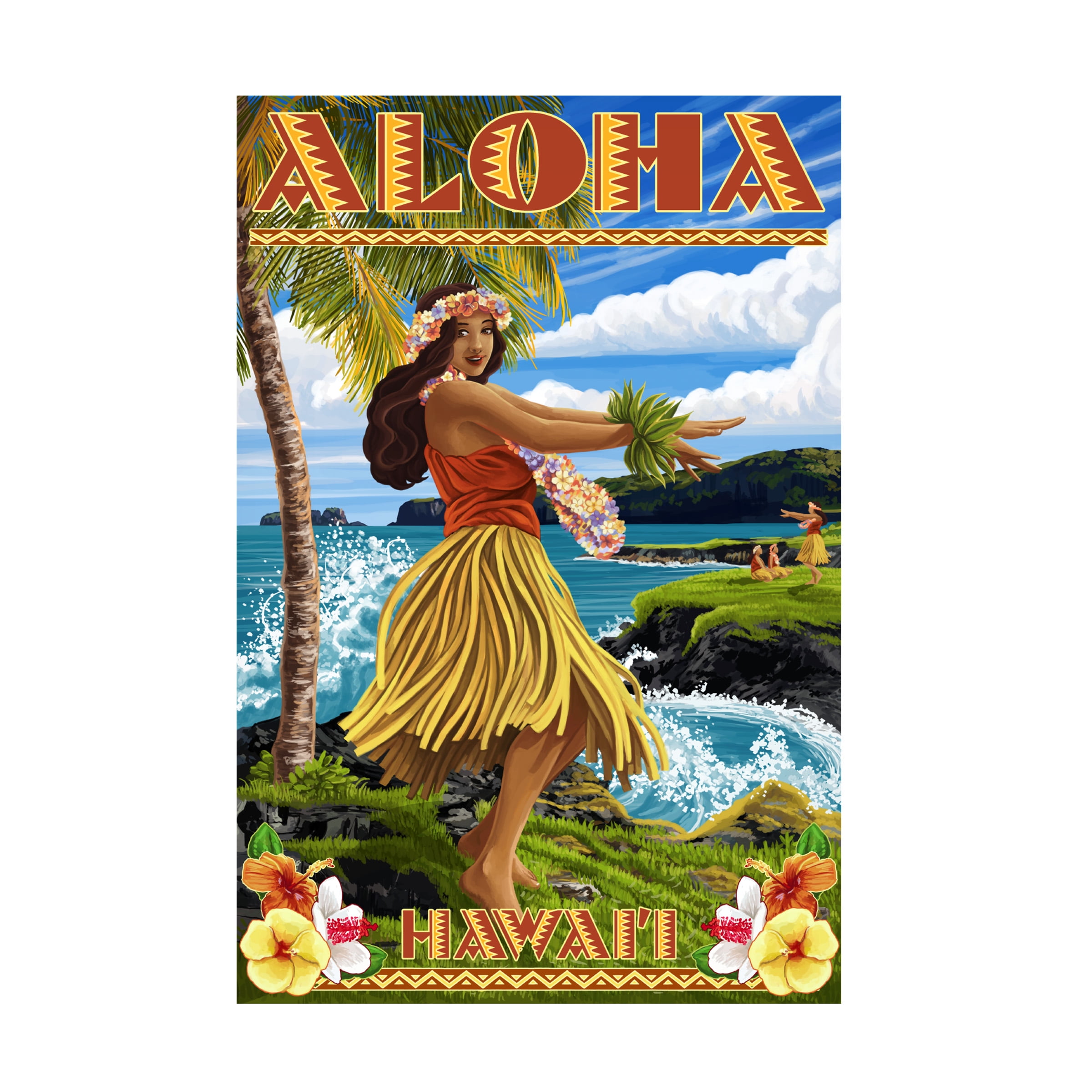 Lantern Press 'Hawaii' Canvas Art