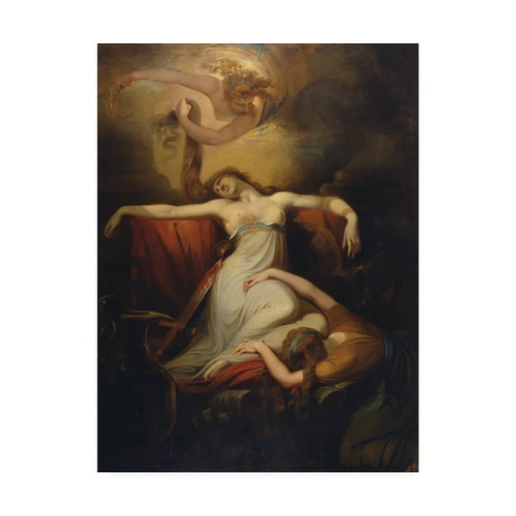 Henry Fuseli 'Dido' Canvas Art