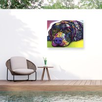Dean Russo 'Savvy Labrador' Outdoor All-Weather Wall Decor