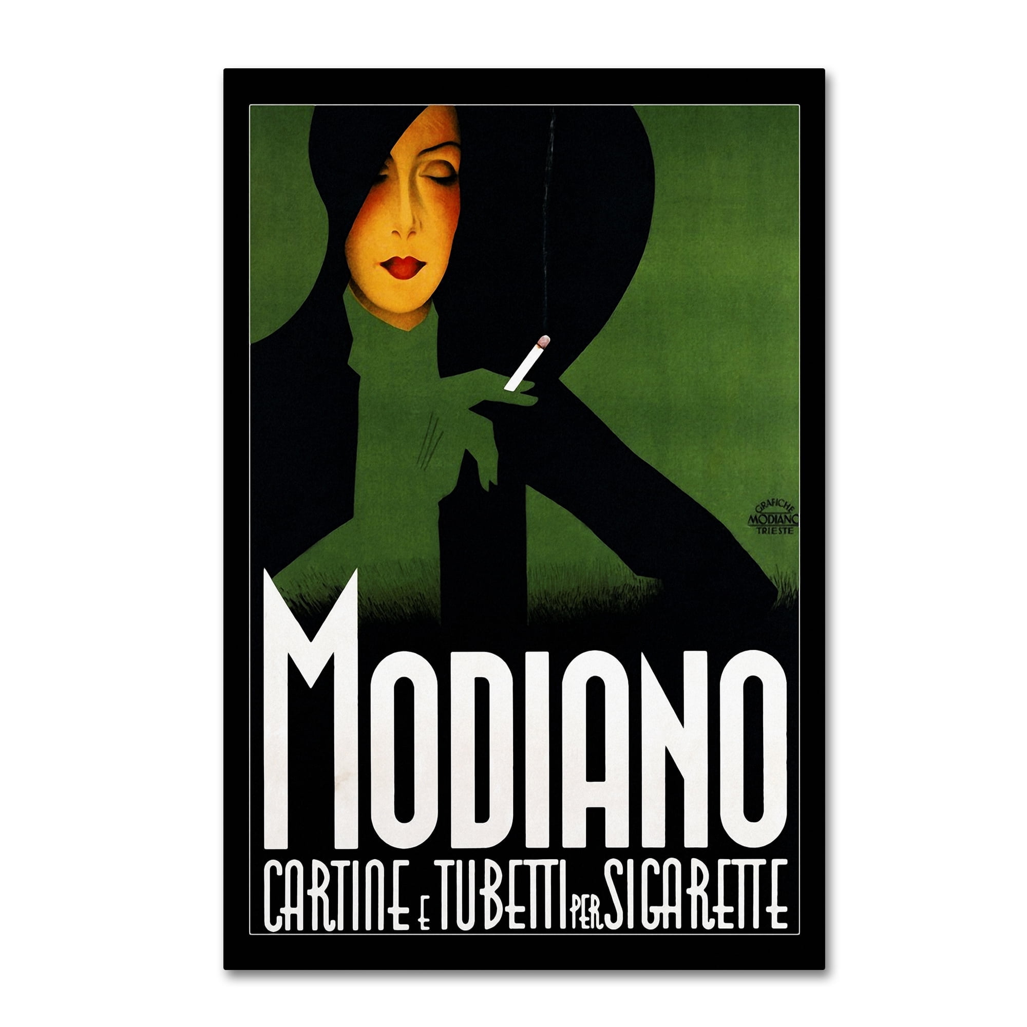 Vintage Lavoie 'Ads-0086' Canvas Art