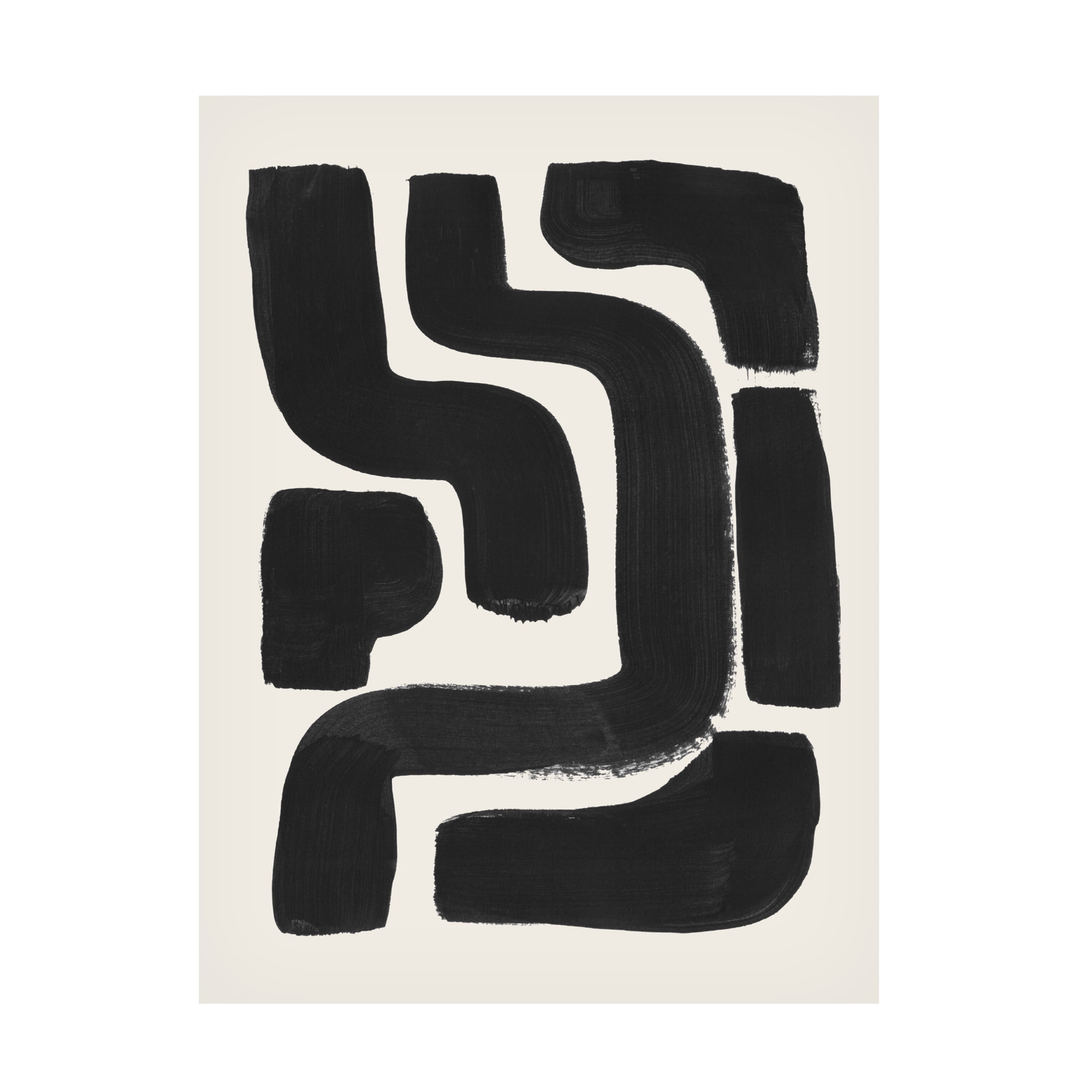 Trademark Fine Art Ejaaz Haniff  Ink Maze Canvas Wall Art - 35x47