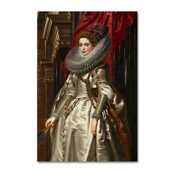 Peter Paul Rubens 'Marchesa Brigida' Canvas Art