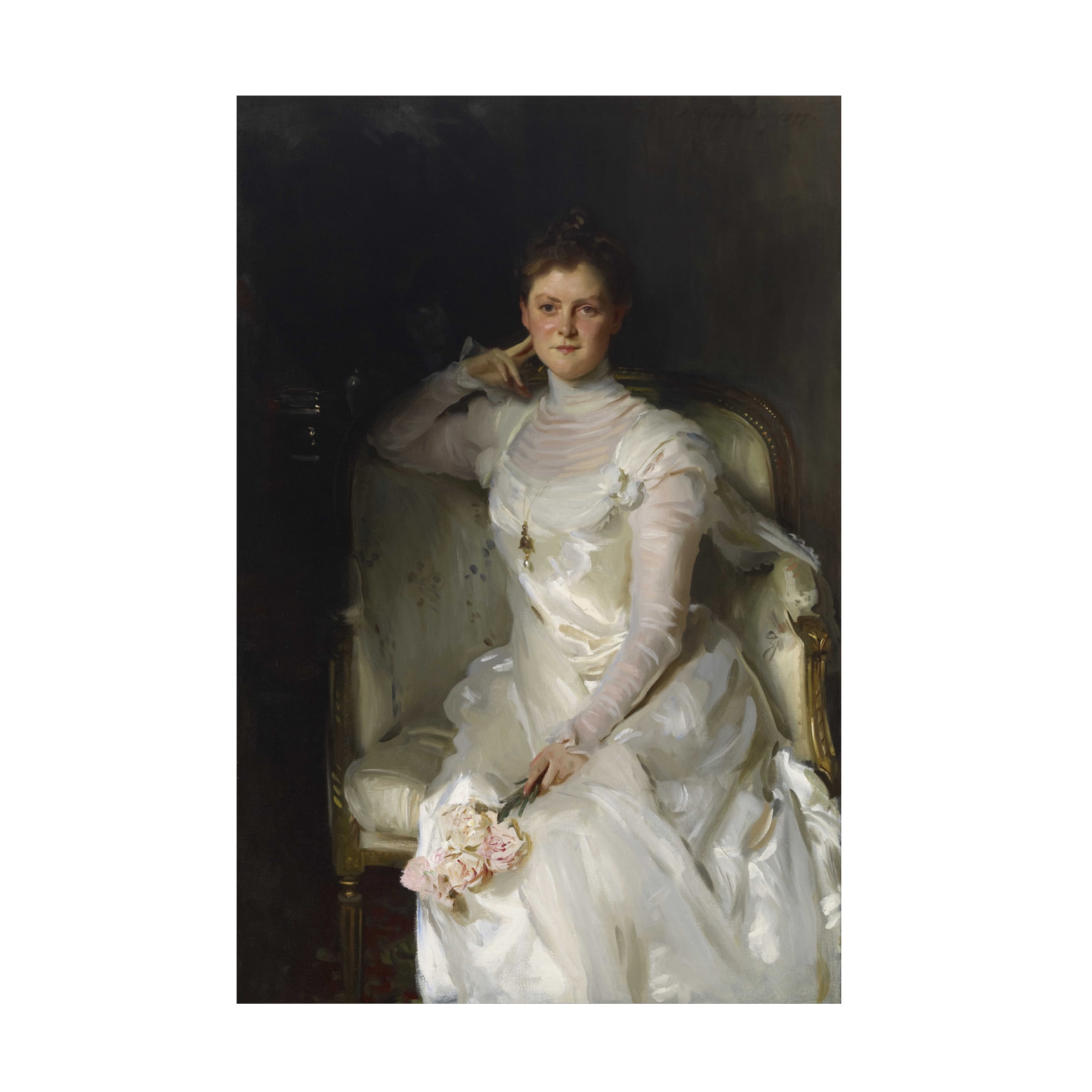 John Singer Sargent 'Sarah Choate Sears' Canvas Art