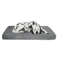 thumbnail image 1 of PETMAKER 46x27 Orthopedic Dog Bed with Removable Washable Cover (Gray), 1 of 7