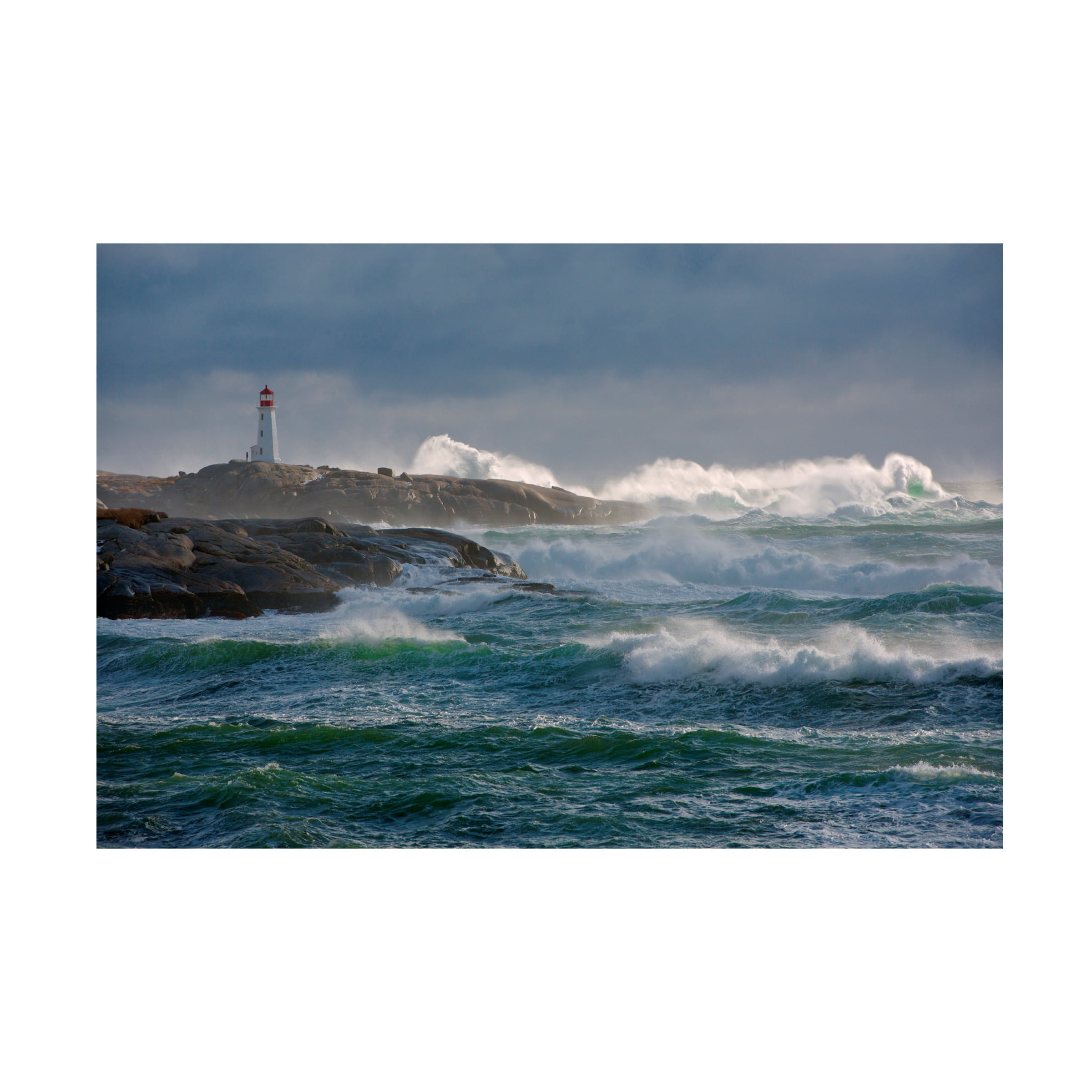 Jamie Morrison 'In The Protection Of A Lighthouse' Canvas Art