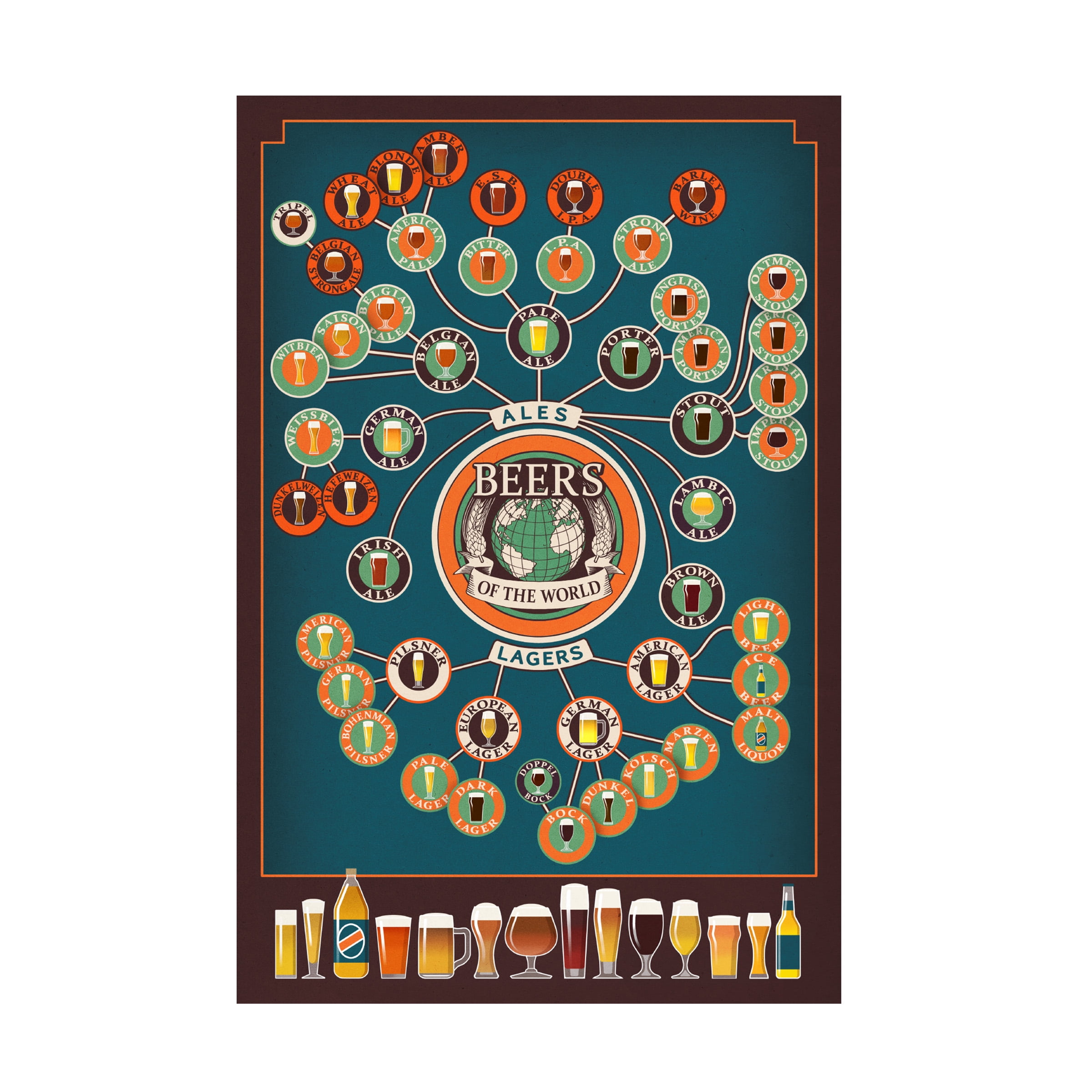 Lantern Press 'Alcohol 5' Canvas Art
