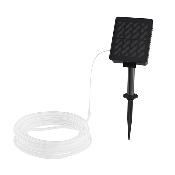 Pure Garden Outdoor Solar Rope Lights with 100 LED Lights and 8 Modes