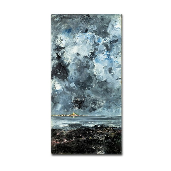 Strindberg 'The Town' Canvas Art