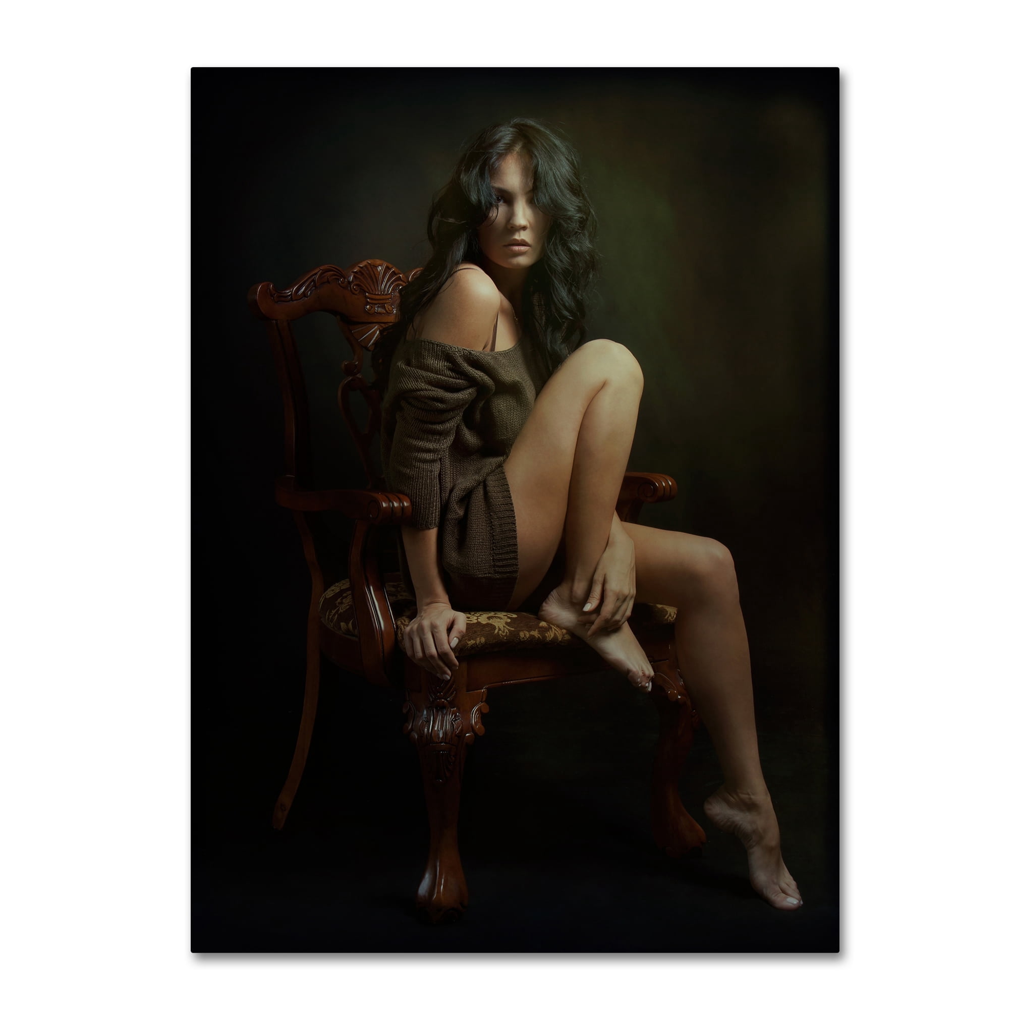 Zachar Rise 'Portrait Of Helen' Canvas Art