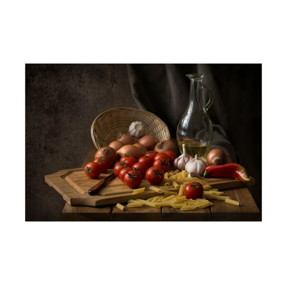 Margareth Perfoncio 'Buon Appetito' Canvas Art
