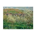 thumbnail image 1 of Monet 'Flowering Plum Trees' Canvas Art, 1 of 4