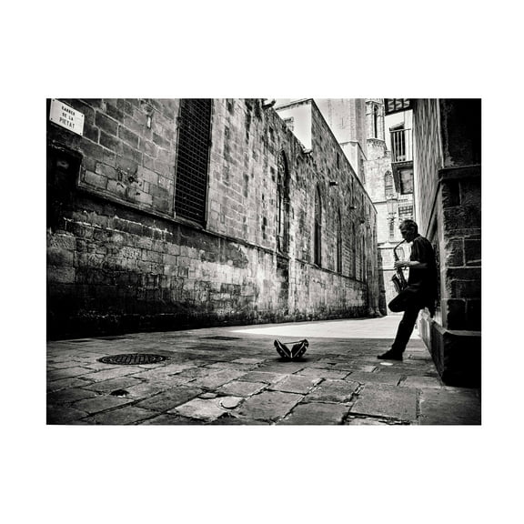 Gertjan Van Geerenstein 'Silent Street' Canvas Art