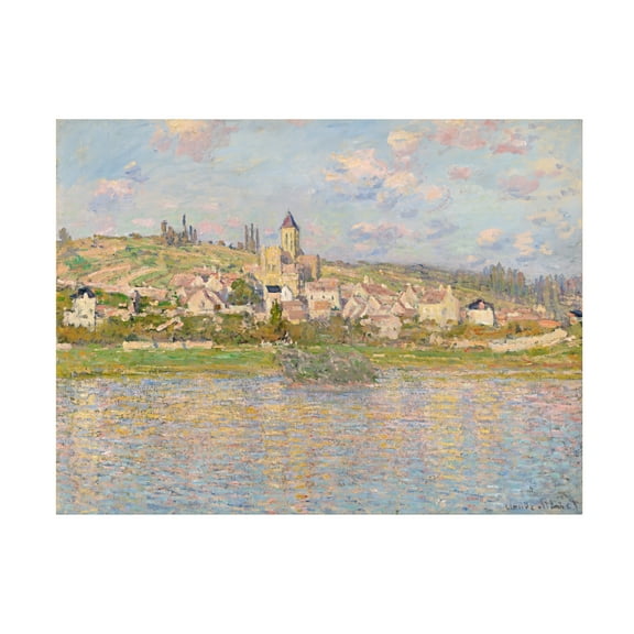 Monet 'Vetheuil' Canvas Art