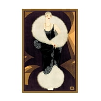 Vintage Lavoie 'Fashion Women 28' Canvas Art