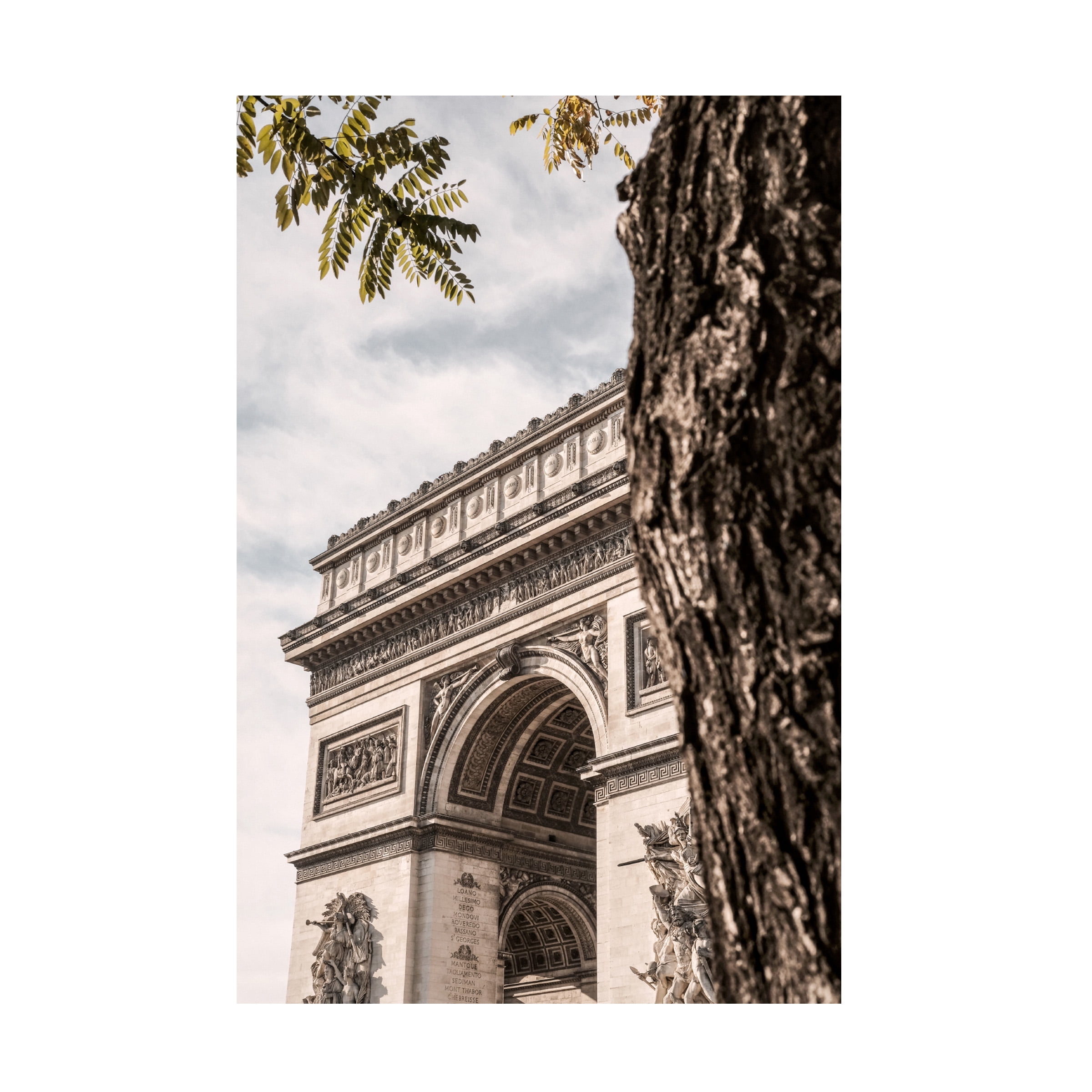 Pictufy Studio III 'Arc De Triomphe Paris' Canvas Art