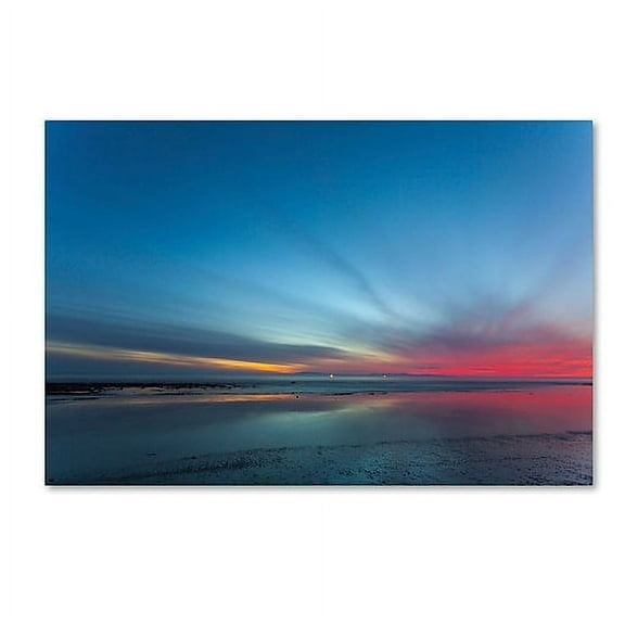Chris Moyer 'Blue Hour' Canvas Art