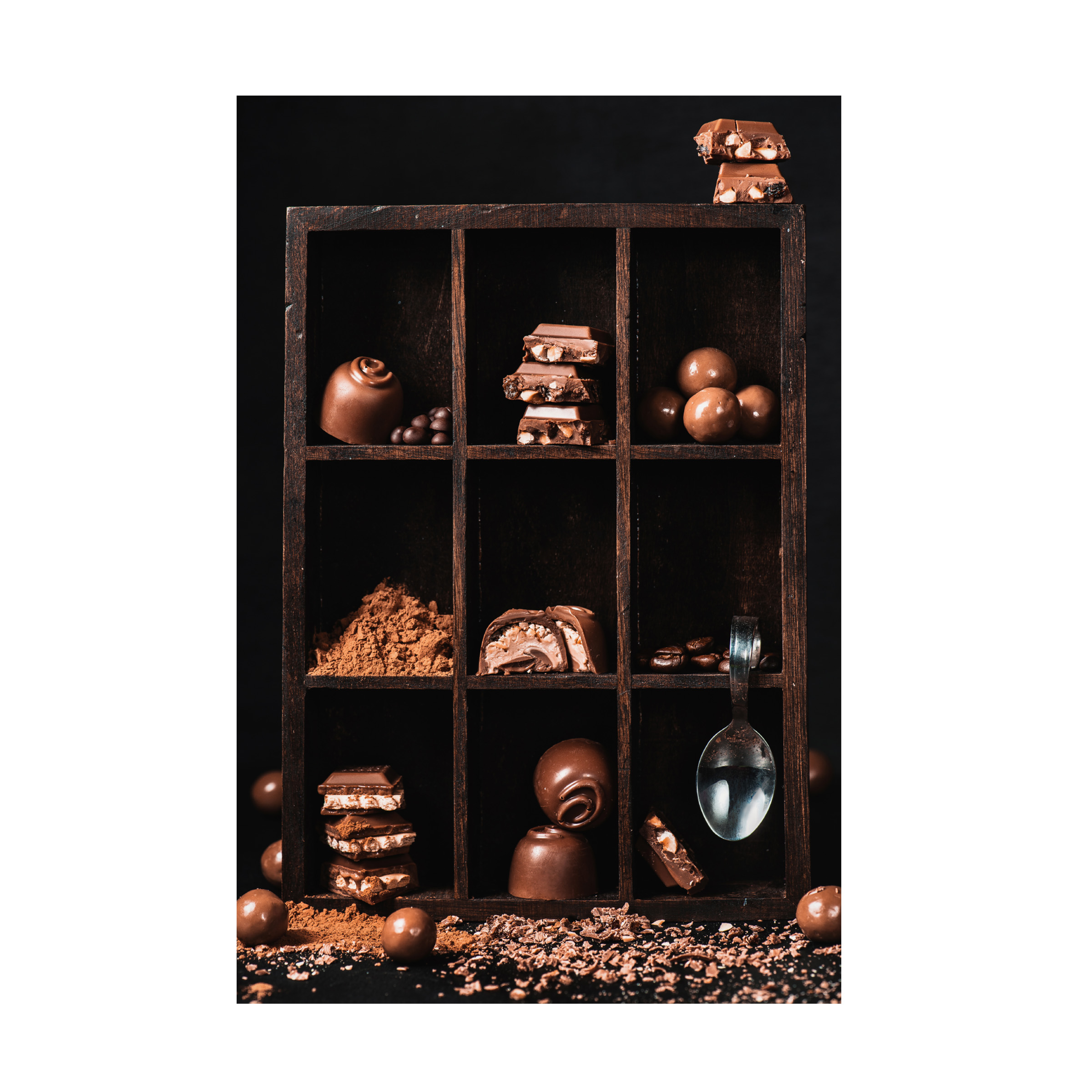 Dina Belenko 'Chocolate Collection' Canvas Art