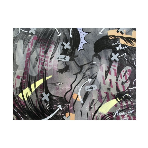 Dan Monteavaro 'And Only' Canvas Art