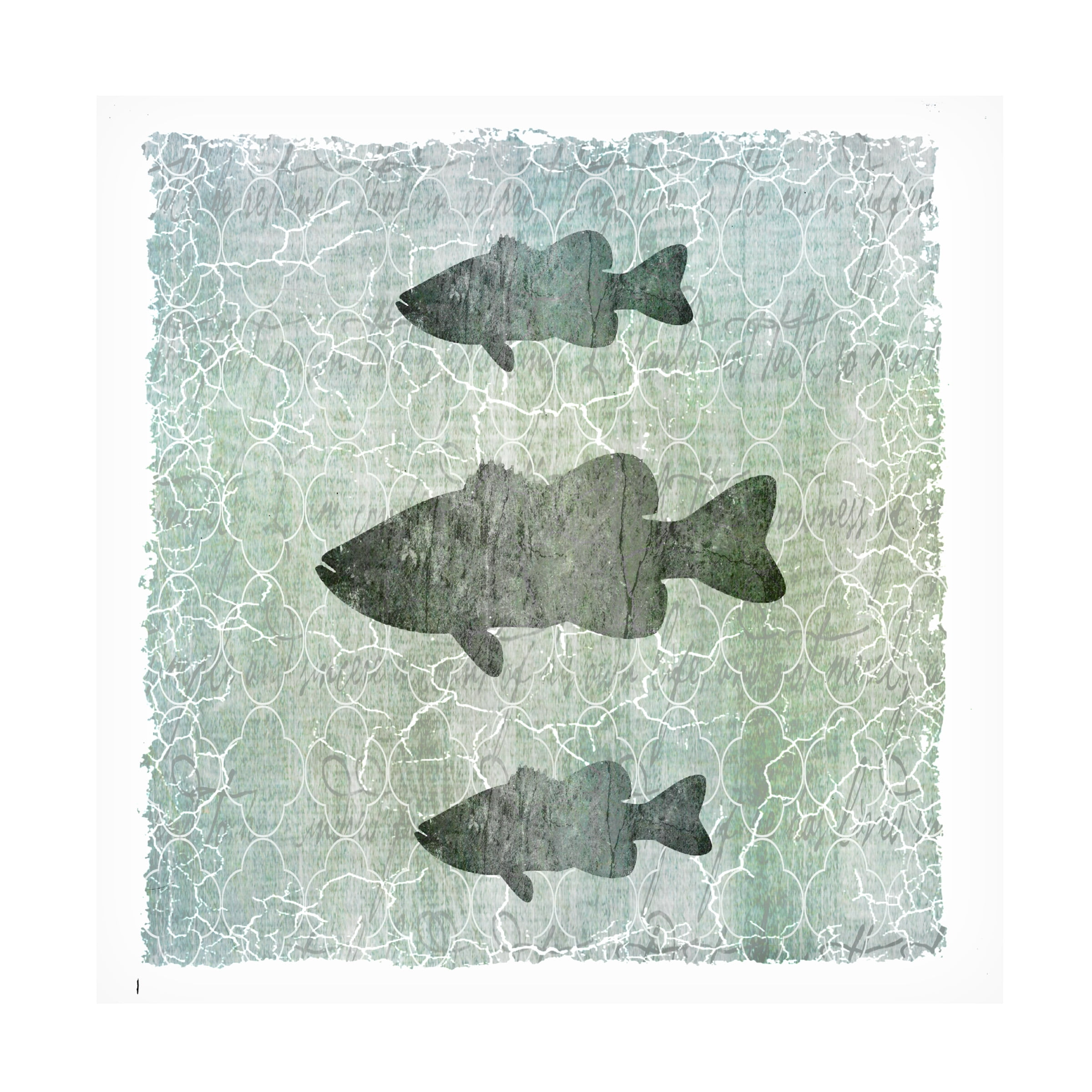 LightBoxJournal 'Life Is Better At The Lake Bass' Canvas Art