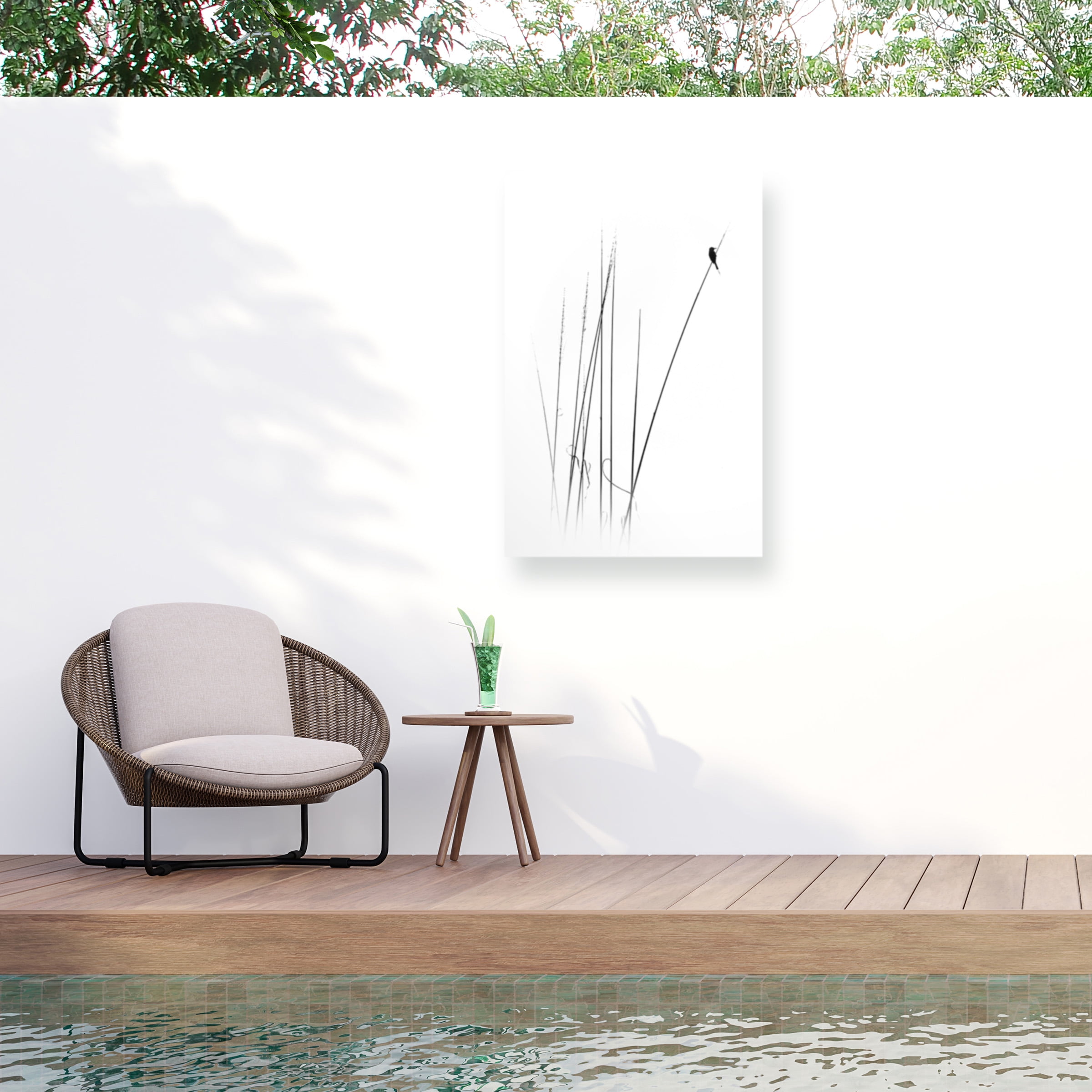 Swapnil 'A Sabbatical' Outdoor All-Weather Wall Decor