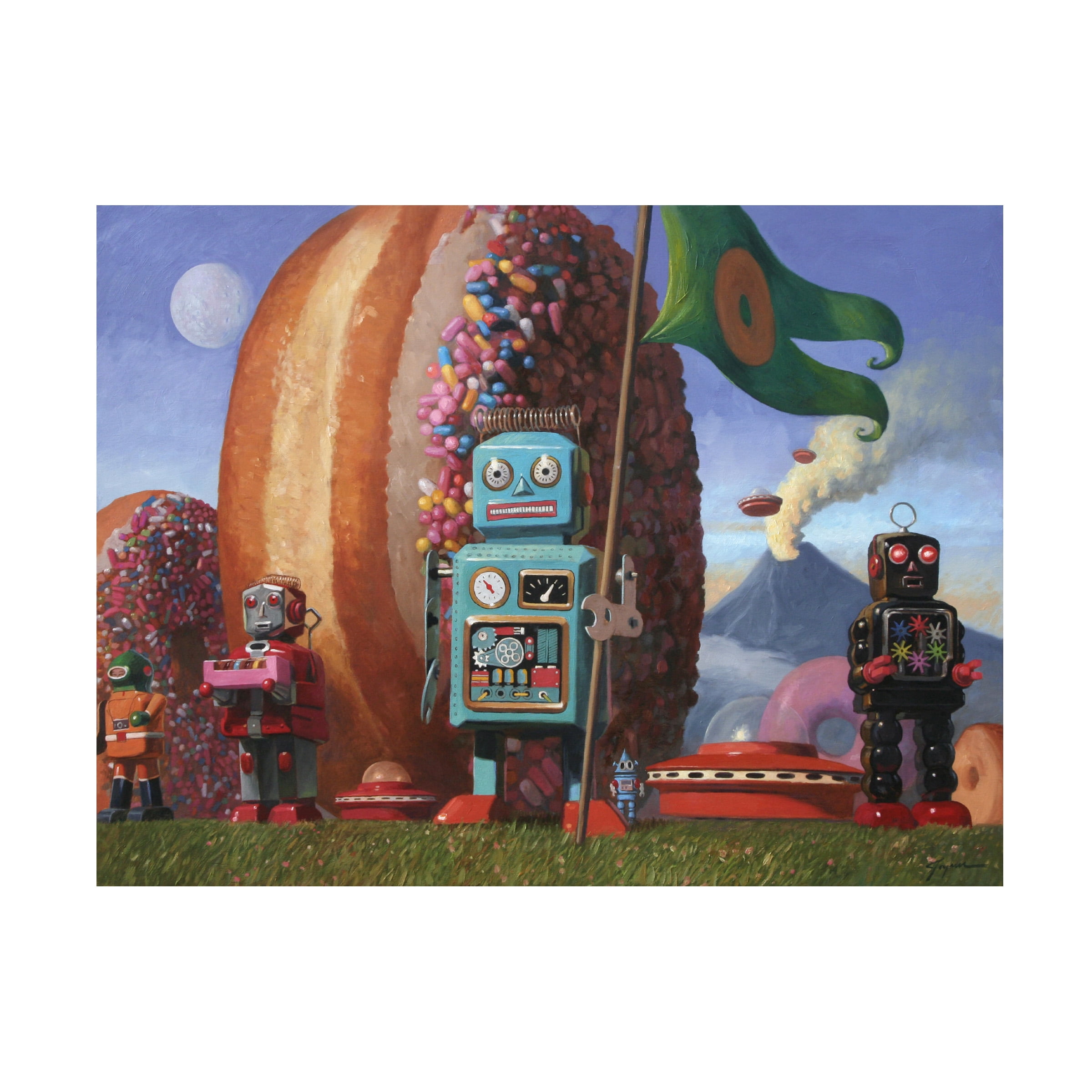 Eric Joyner 'Landing Party' Canvas Art