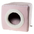 thumbnail image 1 of Petmaker, Small, Cozy Cave, Cat Bed, Pink, 13-in, 1 of 8