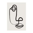 thumbnail image 1 of Beth Cai 'Abstract Face No1' Canvas Art, 1 of 4
