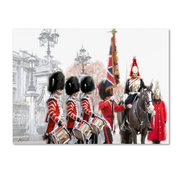 The Macneil Studio 'Changing Of The Guard' Canvas Art