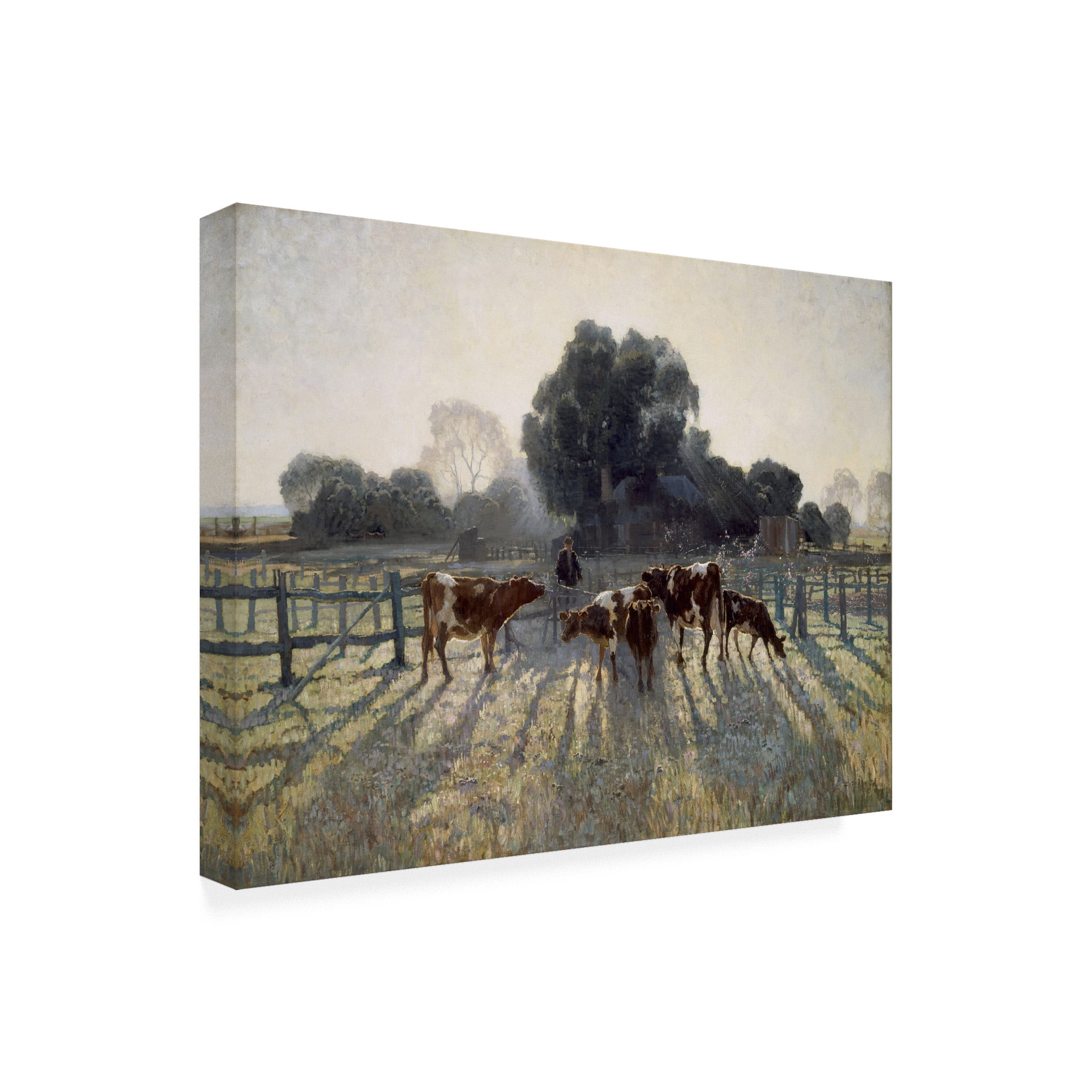 Elioth Gruner Spring Frost 18x24 Canvas Art Print