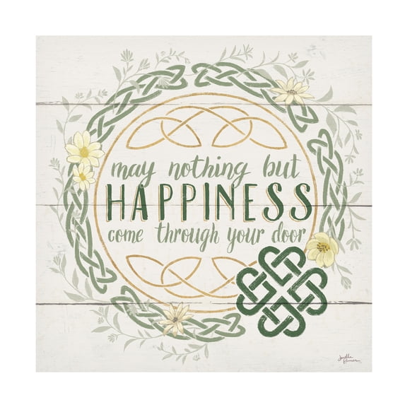 Trademark Fine Art "Irish Blessing I" Canvas Art by Janelle Penner