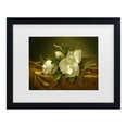thumbnail image 1 of Martin Johnson Heade 'Magnolias On Gold' Matted Framed Art, 1 of 4