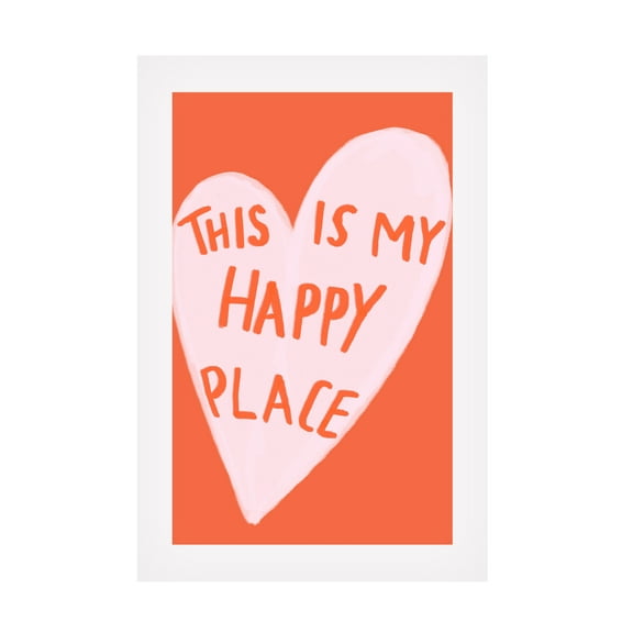 Athene Fritsch 'Happy Place' Canvas Art