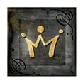 thumbnail image 1 of LightBoxJournal 'Grunge Gold Crown' Canvas Art, 1 of 4