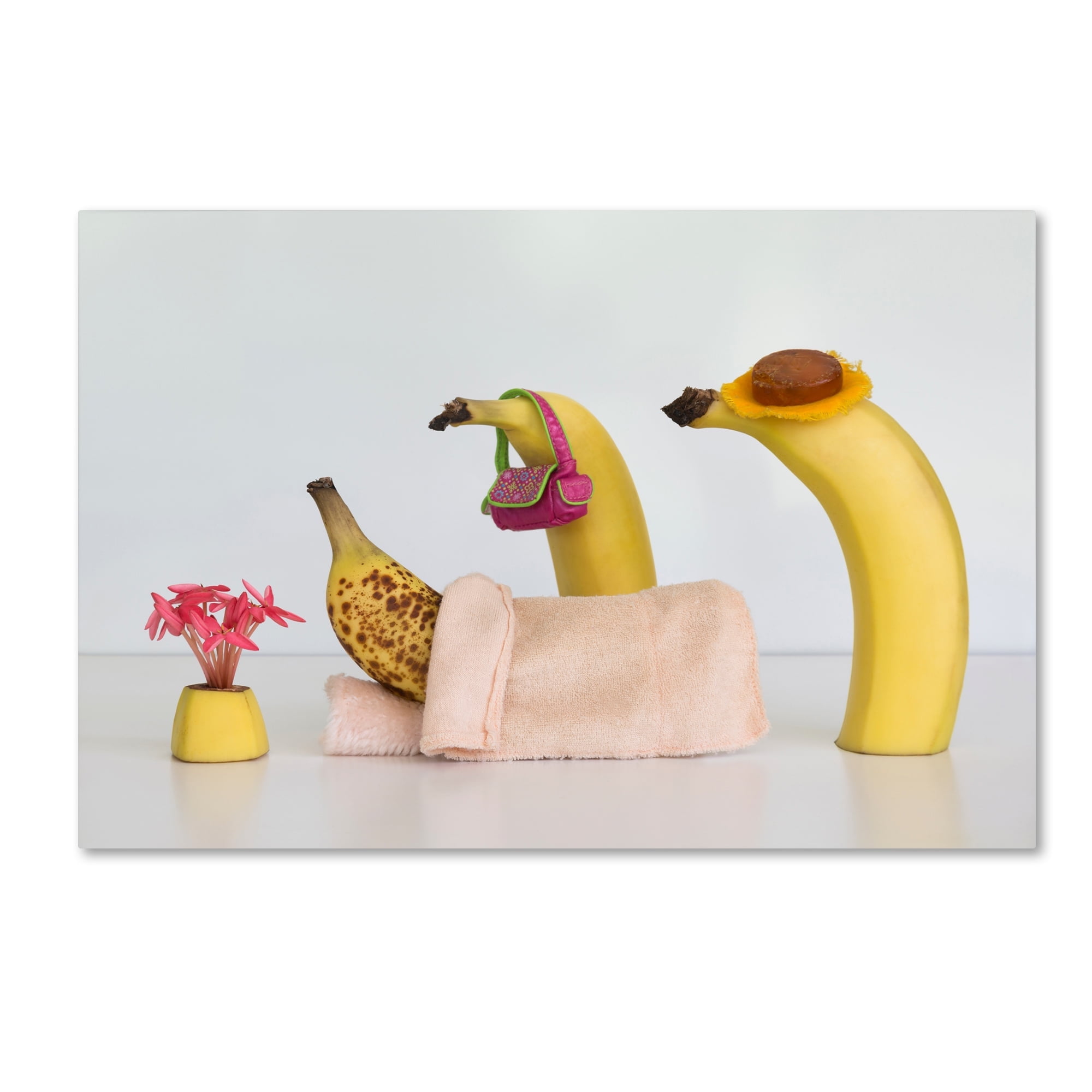 Jacqueline Hammer 'Sick Banana' Canvas Art