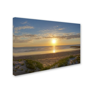 Chris Moyer 'Pierpont Sunset' Canvas Art