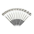 thumbnail image 1 of Pure Garden Stainless-Steel Outdoor LED Solar Lights 12-Pack (Silver), 1 of 7