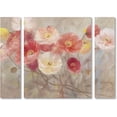 thumbnail image 1 of Li Bo 'Wild Poppies I' Multi Panel Art Set Large, 1 of 3