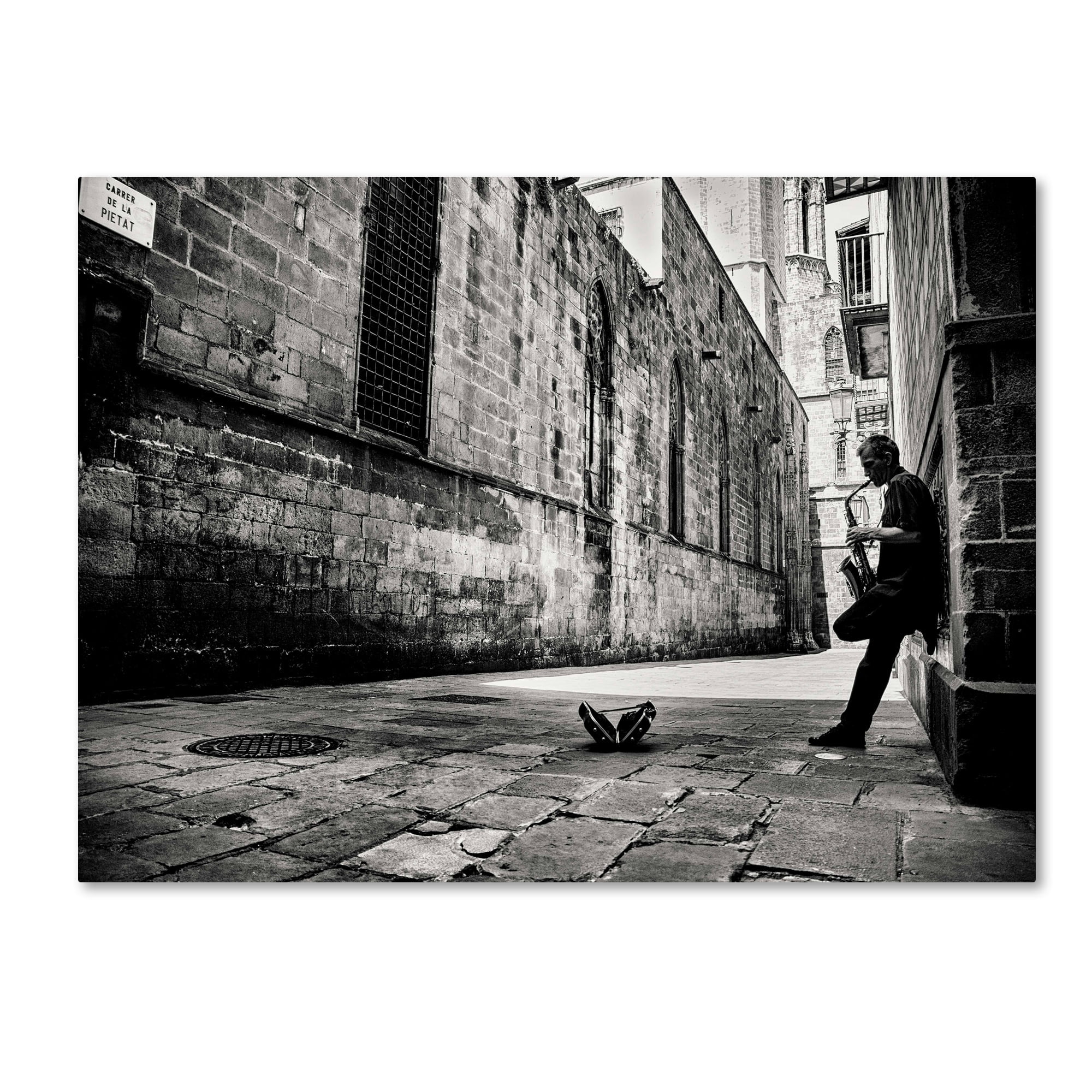 Gertjan Van Geerenstein 'Silent Street' Canvas Art