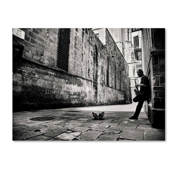 Gertjan Van Geerenstein 'Silent Street' Canvas Art