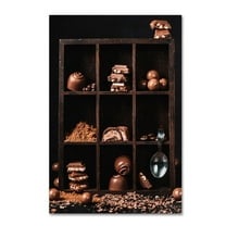 Dina Belenko 'Chocolate Collection' Canvas Art